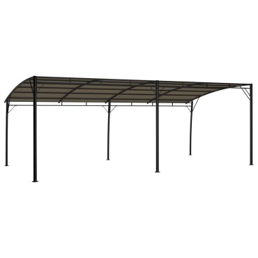 vidaXL Τεντοπέργκολα Κήπου Taupe 6 x 3 x 2,55 μ.