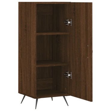 vidaXL Ντουλάπι Καφέ Δρυς 34,5x34x90cm Επεξεργασμένο Ξύλο 1 τεμ.