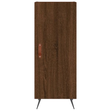 vidaXL Ντουλάπι Καφέ Δρυς 34,5x34x90cm Επεξεργασμένο Ξύλο 1 τεμ.