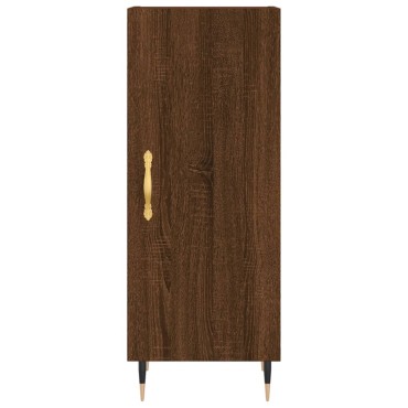 vidaXL Ντουλάπι Καφέ Δρυς 34,5x34x90cm Επεξεργασμένο Ξύλο 1 τεμ.