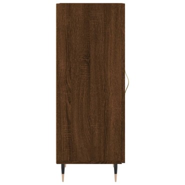 vidaXL Ντουλάπι Καφέ Δρυς 34,5x34x90cm Επεξεργασμένο Ξύλο 1 τεμ.