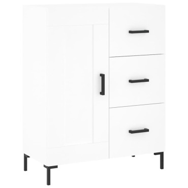 vidaXL Ντουλάπι Λευκό 69,5x34x90cm από Επεξεργασμένο Ξύλο 1 τεμ.