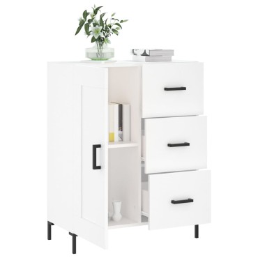 vidaXL Ντουλάπι Λευκό 69,5x34x90cm από Επεξεργασμένο Ξύλο 1 τεμ.