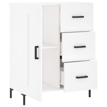 vidaXL Ντουλάπι Λευκό 69,5x34x90cm από Επεξεργασμένο Ξύλο 1 τεμ.