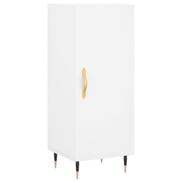 vidaXL Ντουλάπι Λευκό 34,5x34x90cm από Επεξεργασμένο Ξύλο 1 τεμ.