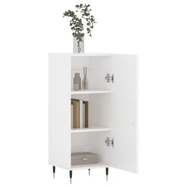 vidaXL Ντουλάπι Λευκό 34,5x34x90cm από Επεξεργασμένο Ξύλο 1 τεμ.
