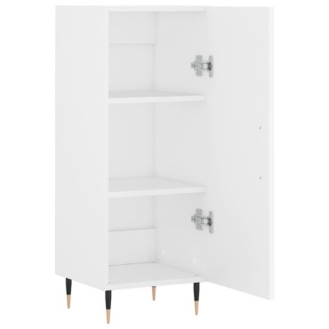 vidaXL Ντουλάπι Λευκό 34,5x34x90cm από Επεξεργασμένο Ξύλο 1 τεμ.