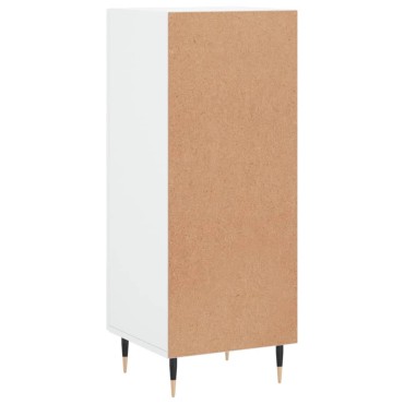 vidaXL Ντουλάπι Λευκό 34,5x34x90cm από Επεξεργασμένο Ξύλο 1 τεμ.