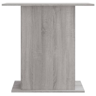 vidaXL Βάση Ενυδρείου Γκρι Sonoma 75x36x72,5 εκ. Επεξεργασμένο Ξύλο