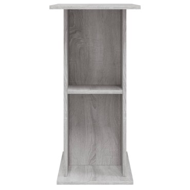 vidaXL Βάση Ενυδρείου Γκρι Sonoma 75x36x72,5 εκ. Επεξεργασμένο Ξύλο