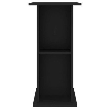 vidaXL Βάση Ενυδρείου Μαύρη 75x36x72,5 εκ. από Επεξεργασμένο Ξύλο