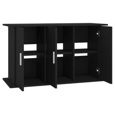 vidaXL Βάση Ενυδρείου Μαύρη 101 x 41 x 58 εκ. από Επεξεργασμένο Ξύλο