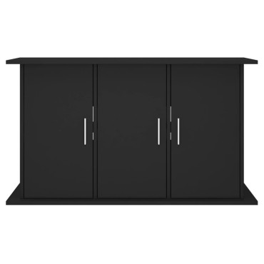 vidaXL Βάση Ενυδρείου Μαύρη 101 x 41 x 58 εκ. από Επεξεργασμένο Ξύλο