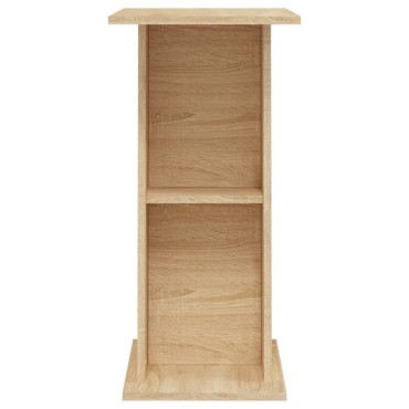 vidaXL Βάση Ενυδρείου Sonoma Δρυς 60,5x36x72,5 εκ. Επεξεργασμένο Ξύλο