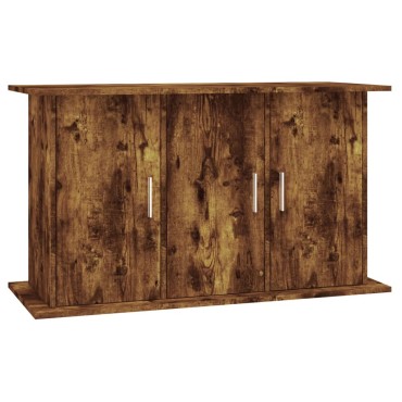 vidaXL Βάση Ενυδρείου Καπνιστή Δρυς 101x41x58 εκ. Επεξεργασμένο Ξύλο