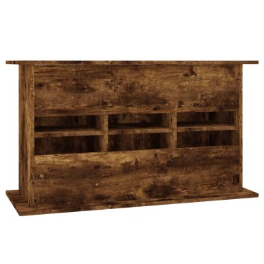 vidaXL Βάση Ενυδρείου Καπνιστή Δρυς 101x41x58 εκ. Επεξεργασμένο Ξύλο
