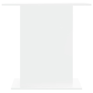 vidaXL Βάση Ενυδρείου Λευκή 75x36x72,5 εκ. από Επεξεργασμένο Ξύλο