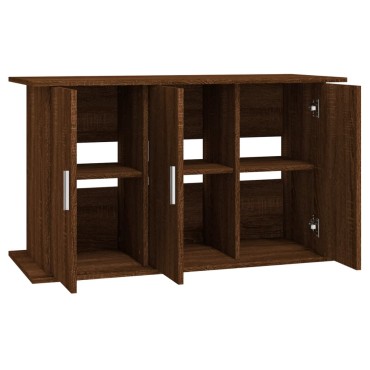 vidaXL Βάση Ενυδρείου Καφέ Δρυς 101x41x58 εκ. από Επεξεργασμένο Ξύλο