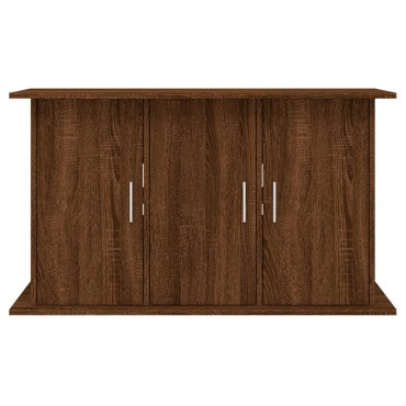 vidaXL Βάση Ενυδρείου Καφέ Δρυς 101x41x58 εκ. από Επεξεργασμένο Ξύλο