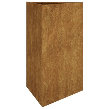 vidaXL Ζαρντινιέρα 50 x 43 x 75 εκ. από Ατσάλι Σκληρυθέν στο Αέρα