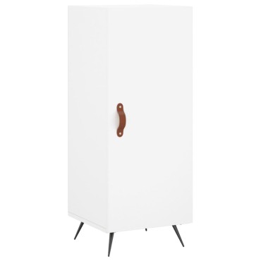 vidaXL Ντουλάπι Λευκό 34,5x34x90cm από Επεξεργασμένο Ξύλο 1 τεμ.