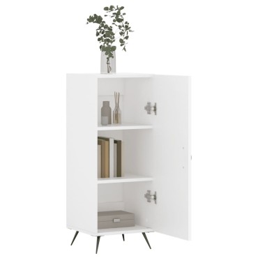vidaXL Ντουλάπι Λευκό 34,5x34x90cm από Επεξεργασμένο Ξύλο 1 τεμ.