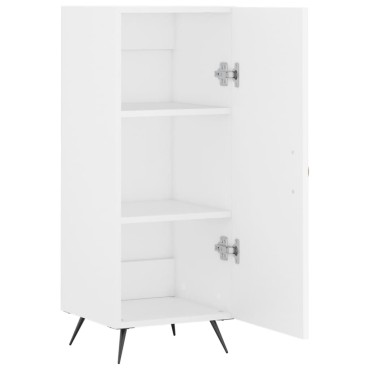 vidaXL Ντουλάπι Λευκό 34,5x34x90cm από Επεξεργασμένο Ξύλο 1 τεμ.
