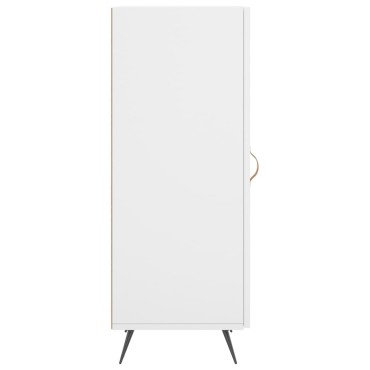 vidaXL Ντουλάπι Λευκό 34,5x34x90cm από Επεξεργασμένο Ξύλο 1 τεμ.