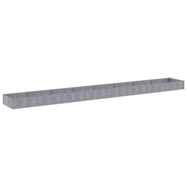 vidaXL Ζαρντινιέρα 770 x 100 x 36 εκ. από Ατσάλι Σκληρυθέν στον Αέρα