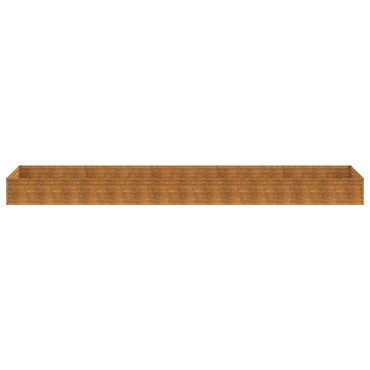 vidaXL Ζαρντινιέρα 482 x 100 x 36 εκ. από Ατσάλι Σκληρυθέν στον Αέρα