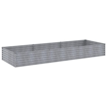 vidaXL Ζαρντινιέρα 291 x 100 x 36 εκ. από Ατσάλι Σκληρυθέν στον Αέρα