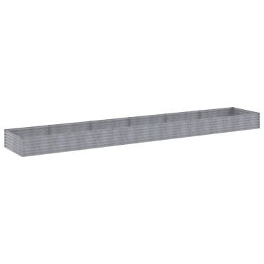 vidaXL Ζαρντινιέρα 579 x 100 x 36 εκ. από Ατσάλι Σκληρυθέν στον Αέρα