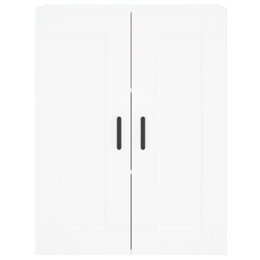 vidaXL Ντουλάπι Λευκό 69,5x34x180cm από Επεξεργασμένο Ξύλο 1 τεμ.