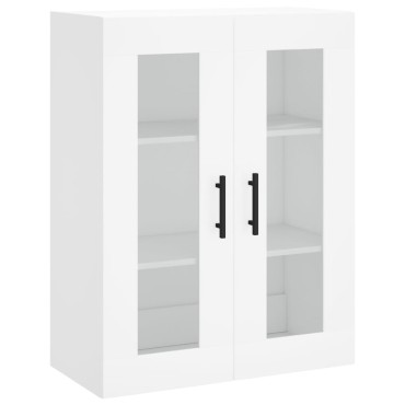 vidaXL Ντουλάπι Λευκό 69,5x34x180cm από Επεξεργασμένο Ξύλο 1 τεμ.