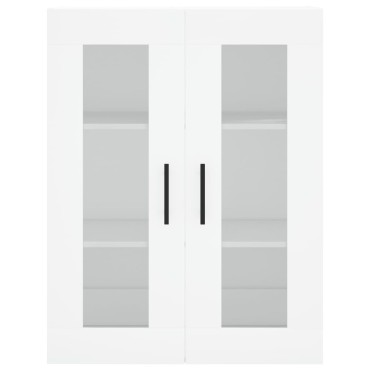 vidaXL Ντουλάπι Λευκό 69,5x34x180cm από Επεξεργασμένο Ξύλο 1 τεμ.