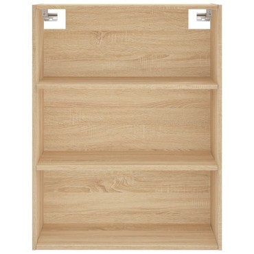 vidaXL Ντουλάπι Sonoma δρυς 69,5x34x180cm από Επεξεργασμένο Ξύλο 1 τεμ.