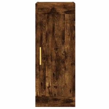 vidaXL Ντουλάπι Καπνιστή δρυς 34,5x34x180cm από Επεξεργασμένο Ξύλο 1 τεμ.
