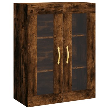 vidaXL Ντουλάπι Καπνιστή Δρυς 69,5x34x180cm από Επεξεργασμένο Ξύλο 1 τεμ.