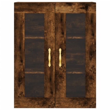 vidaXL Ντουλάπι Καπνιστή Δρυς 69,5x34x180cm από Επεξεργασμένο Ξύλο 1 τεμ.