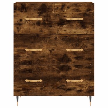 vidaXL Ντουλάπι Καπνιστή Δρυς 69,5x34x180cm από Επεξεργασμένο Ξύλο 1 τεμ.