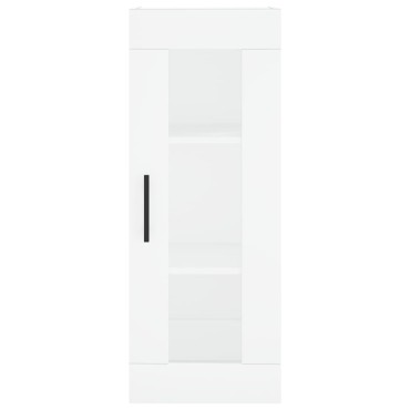 vidaXL Ντουλάπι Λευκό 34,5x34x180cm από Επεξεργασμένο Ξύλο 1 τεμ.