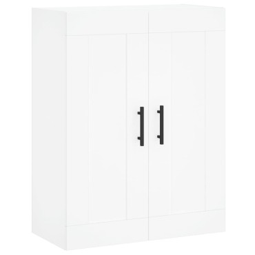 vidaXL Ντουλάπι Λευκό 69,5x34x180cm από Επεξεργασμένο Ξύλο 1 τεμ.