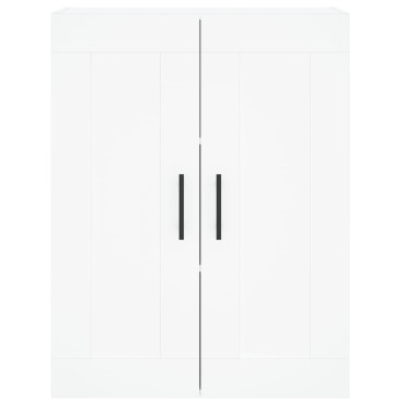 vidaXL Ντουλάπι Λευκό 69,5x34x180cm από Επεξεργασμένο Ξύλο 1 τεμ.