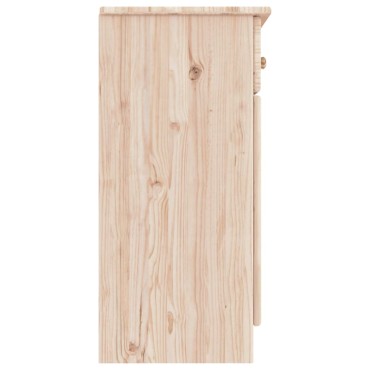 vidaXL Ντουλάπι ALTA 112x35x73cm από Μασίφ Ξύλο Πεύκου 1 τεμ.