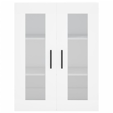 vidaXL Ντουλάπι Λευκό 69,5x34x180cm από Επεξεργασμένο Ξύλο 1 τεμ.