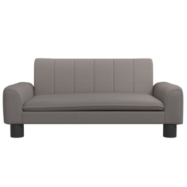 vidaXL Κρεβάτι Σκύλου Taupe 90 x 53 x 30 εκ. Υφασμάτινο