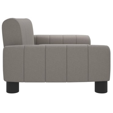 vidaXL Κρεβάτι Σκύλου Taupe 90 x 53 x 30 εκ. Υφασμάτινο