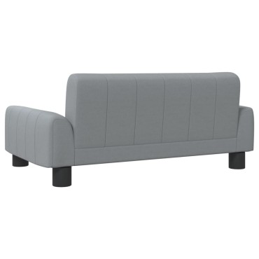 vidaXL Κρεβάτι Σκύλου Ανοιχτό Γκρι 70 x 45 x 30 εκ. Υφασμάτινο