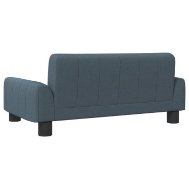 vidaXL Καναπές Παιδικός Σκούρο Γκρι 70x45x30cm από Ύφασμα 1 τεμ.