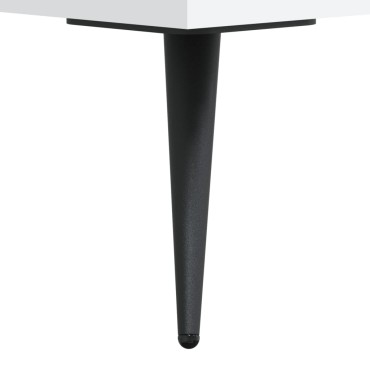 vidaXL Ντουλάπι Λευκό 69,5x34x180cm από Επεξεργασμένο Ξύλο 1 τεμ.
